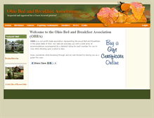 Tablet Screenshot of ohiobedandbreakfast.org